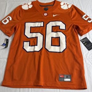Nike Clemson Tigers Football Jersey Men Medium Orange #55 DAWSON NEW WITH TAGS